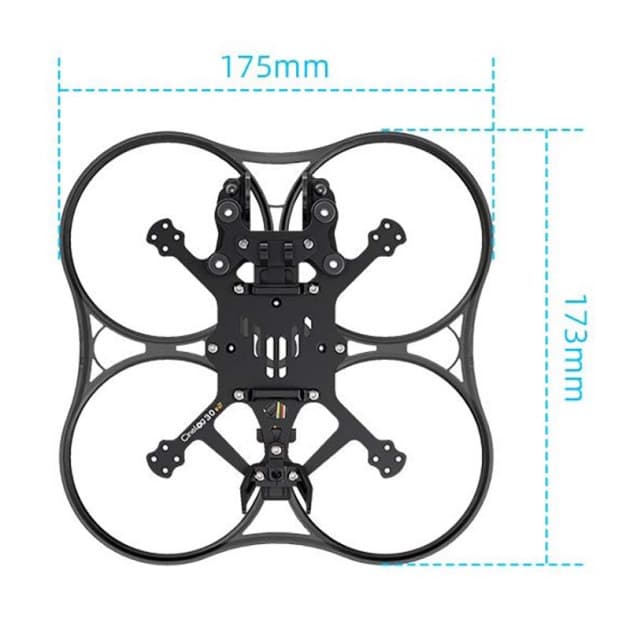 GEPRC Cinelog30 V2 FPV drone frame for fpv drones 8