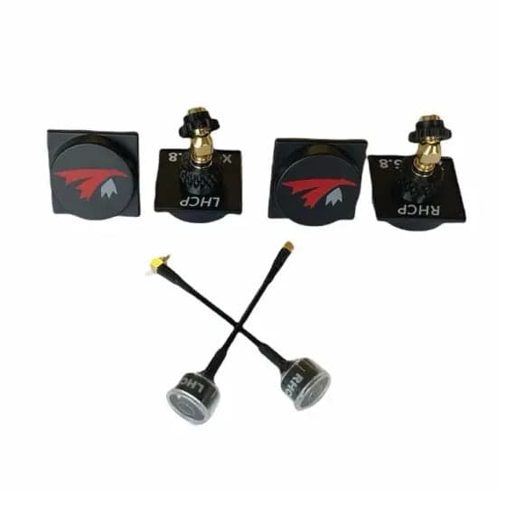 TrueRC X Antenna Set for DJI FPV Goggles and Air Unit for fpv drones 1