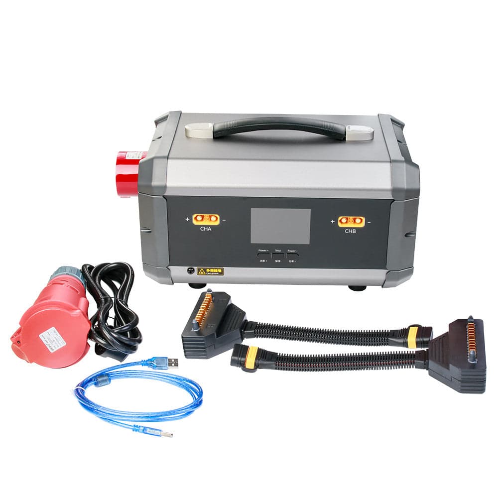 TATTU 7200W Dual Smart Charger 120A/9000W for 12S-14S Smart Batteries for fpv drones 4