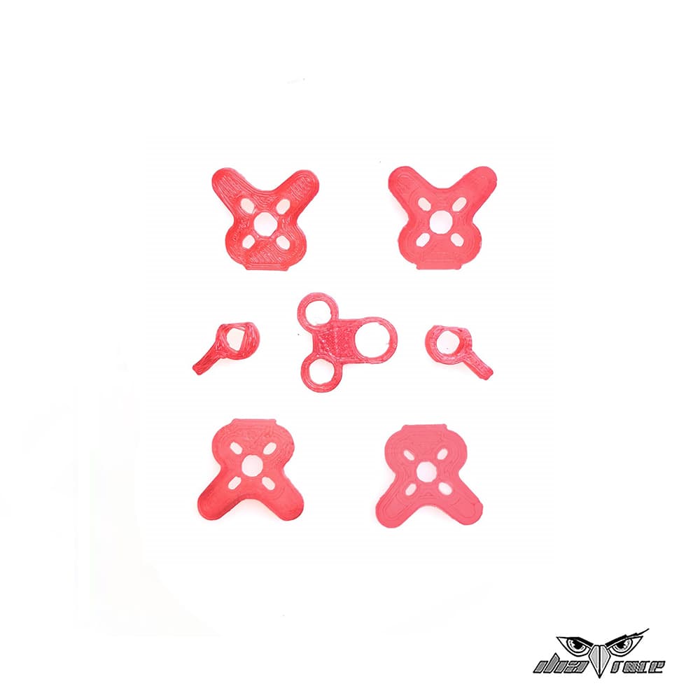 IHA-Race Juego de piezas 3D de repuesto para el One Mini X2 for fpv drones 4