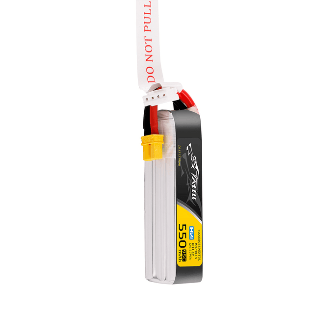 Tattu 550mAh 3S 95C 11.4V HV Lipo Battery Long Pack with XT30 Plug for fpv drones 3
