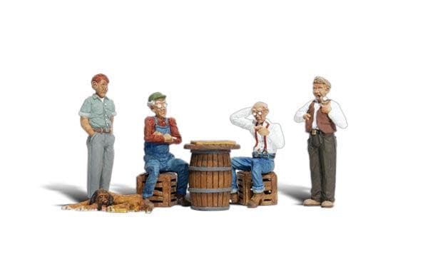 Woodland Scenics A2727 O Train Figures Checker Players for fpv drones