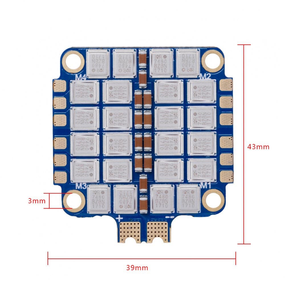 iFlight SucceX 60A V2.1 4-in-1 BLHeli_32 ESC for fpv drones 2