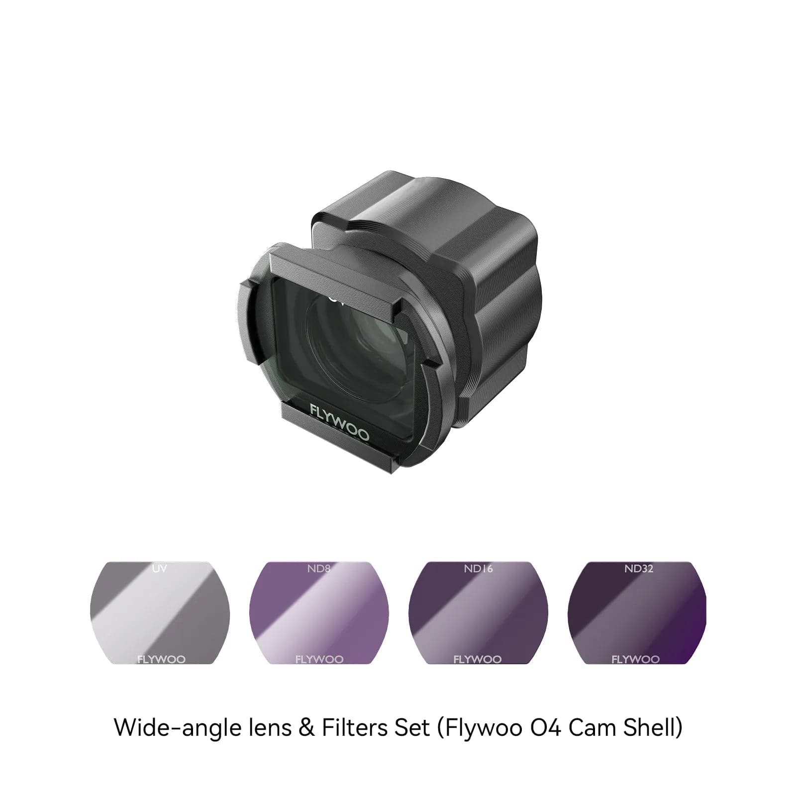 Flywoo DJI O4 Lite Wide-Angle Lens 155° with ND & UV Filters for fpv drones 5