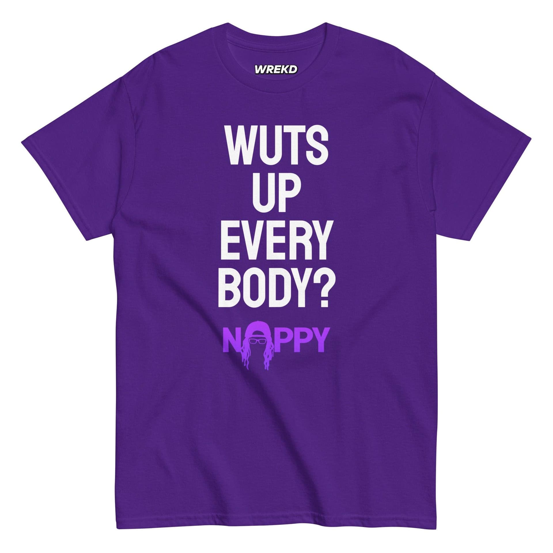 The "Wuts Up Every Body?" Nappy FPV Tee for fpv drones 7