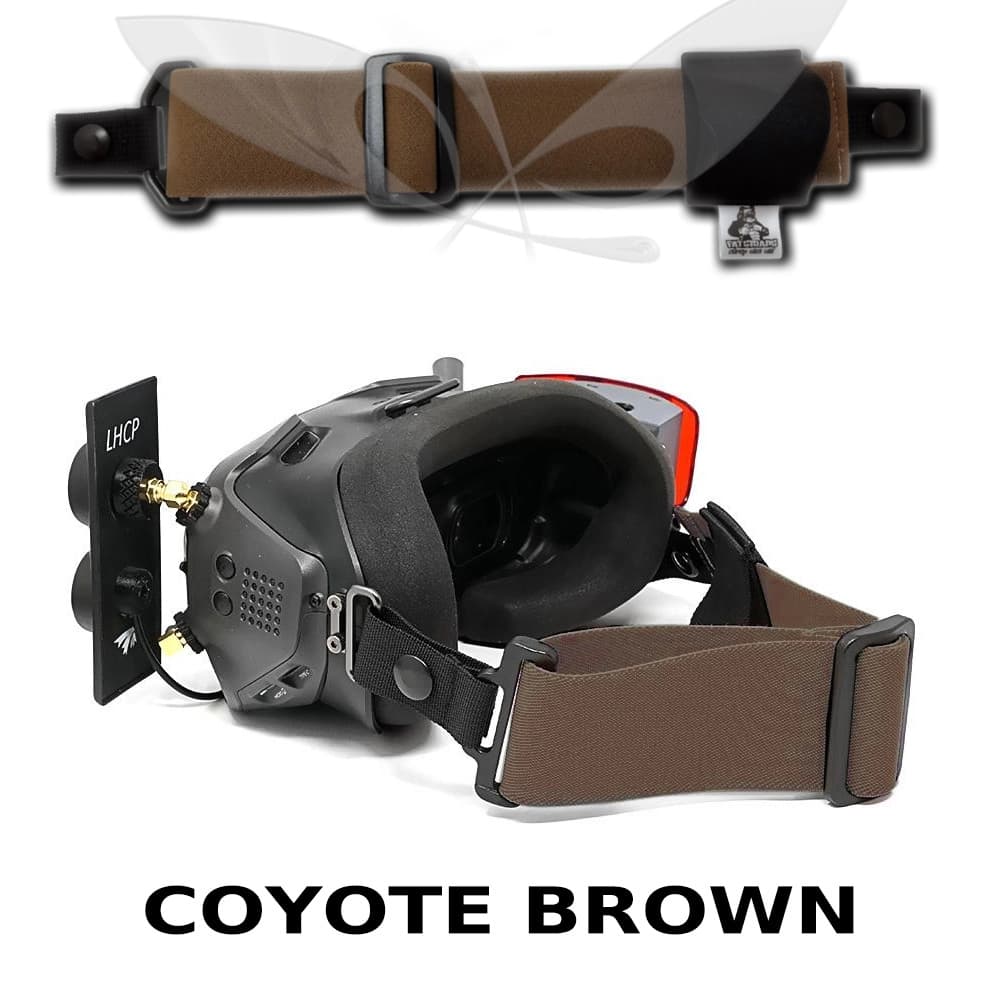 FatStraps HD Goggle Strap - DJI FPV/Avatar/Dominator/HDZero - 2.5  for fpv drones