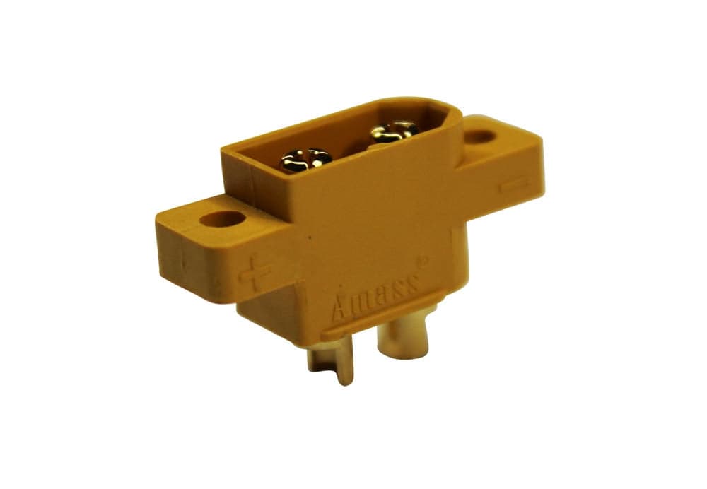 Panel Mount Female XT60 Connectors (2 count) for fpv drones 4