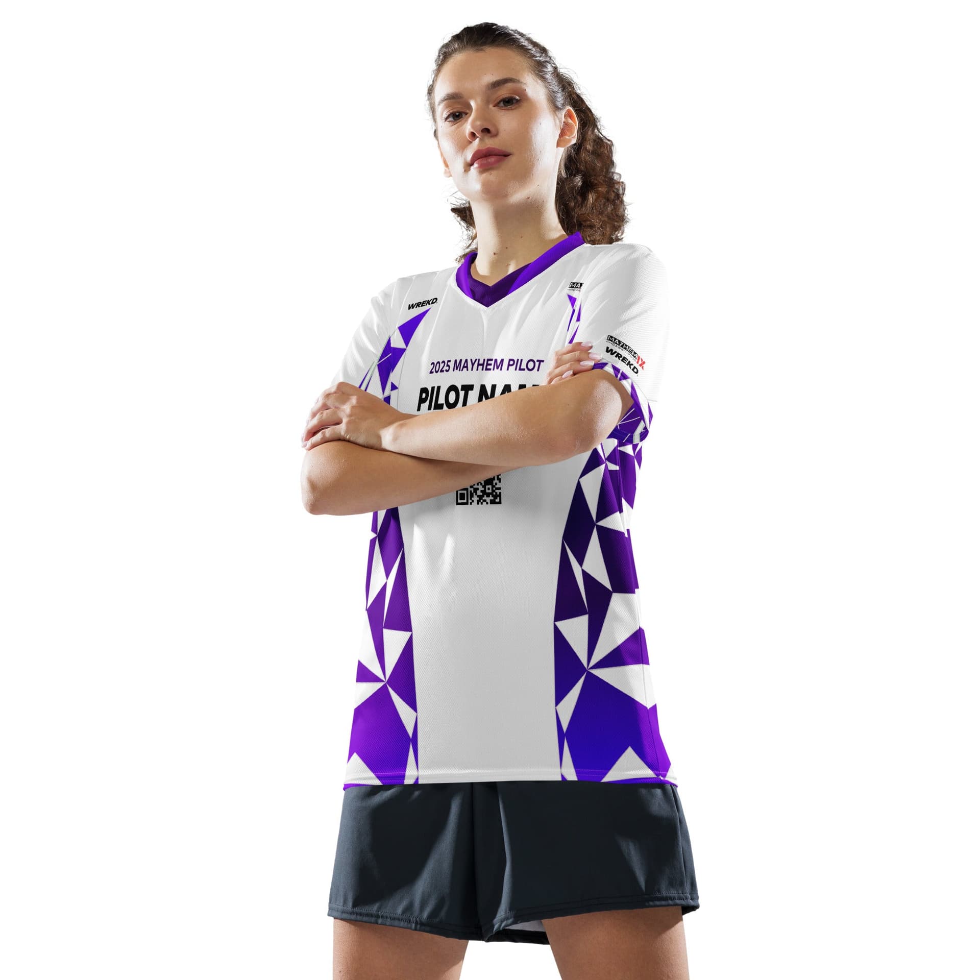WREKD® Mayhem Team Jersey - Customize for fpv drones 1