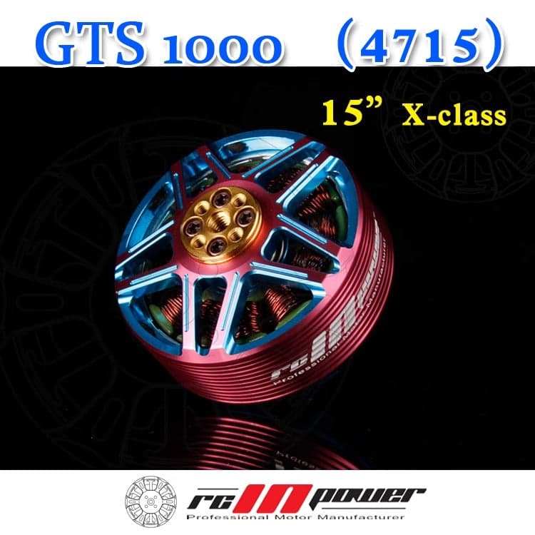 RCINPOWER GTS 4715-360KV 490KV BRUSHLESS MOTOR - X-CLASS for fpv drones 5