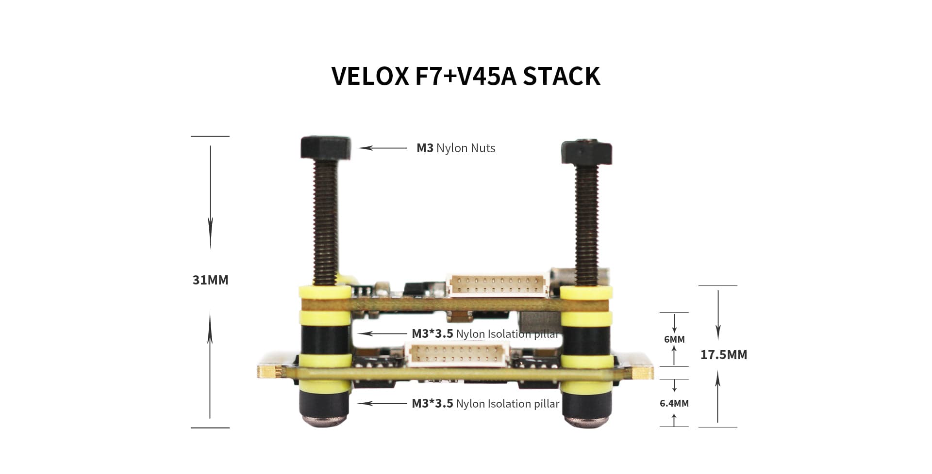 T-Motor Velox F7 45A Stack for fpv drones 2
