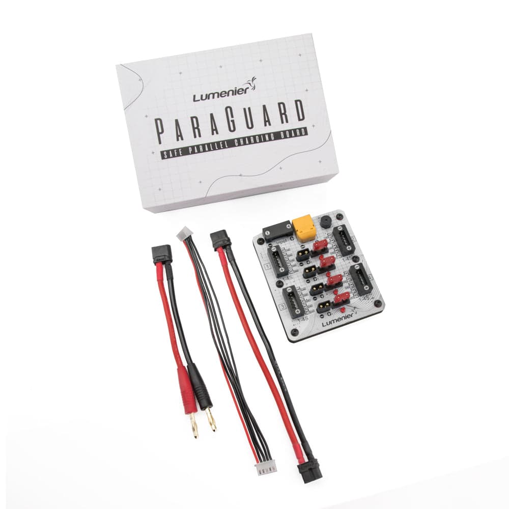 Lumenier ParaGuard - Safe Parallel Charging Board (XT-30 - 4 Port) for fpv drones 5