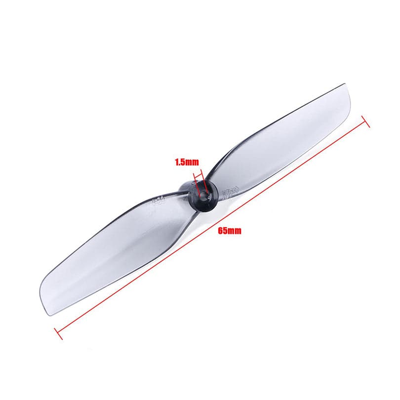 HQPROP T65MM 2-Blade T-Mount PC Propeller 1.5mm for fpv drones 1