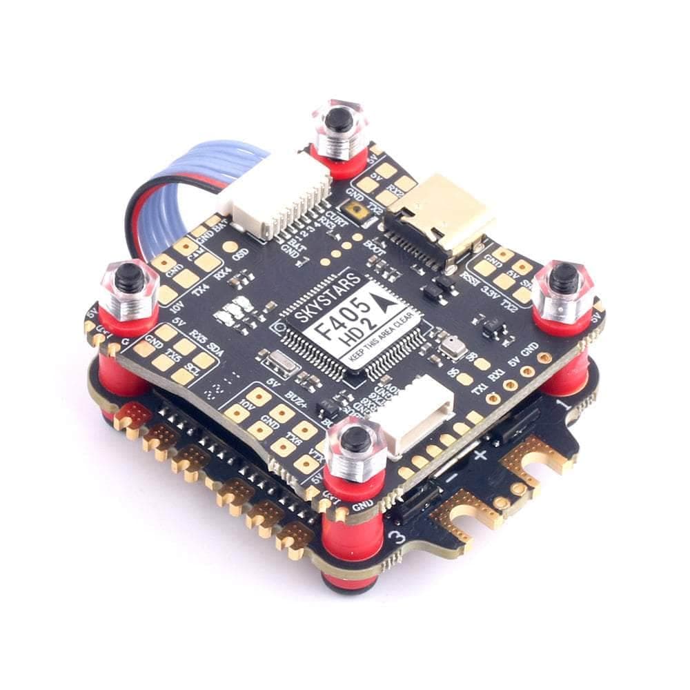 SkyStarsRC Fly Stack F405 HD2 3-6S 30x30 Stack/Combo (F405 FC / KO50A 8Bit 50A 4in1 ESC) for fpv drones 4