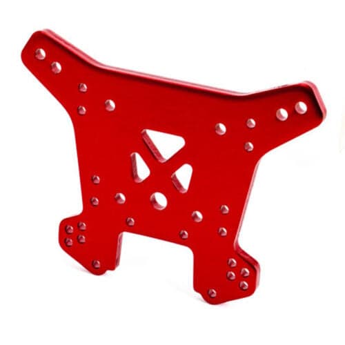 Traxxas 9538R Aluminum Rear Shock Tower Red : Sledge for fpv drones