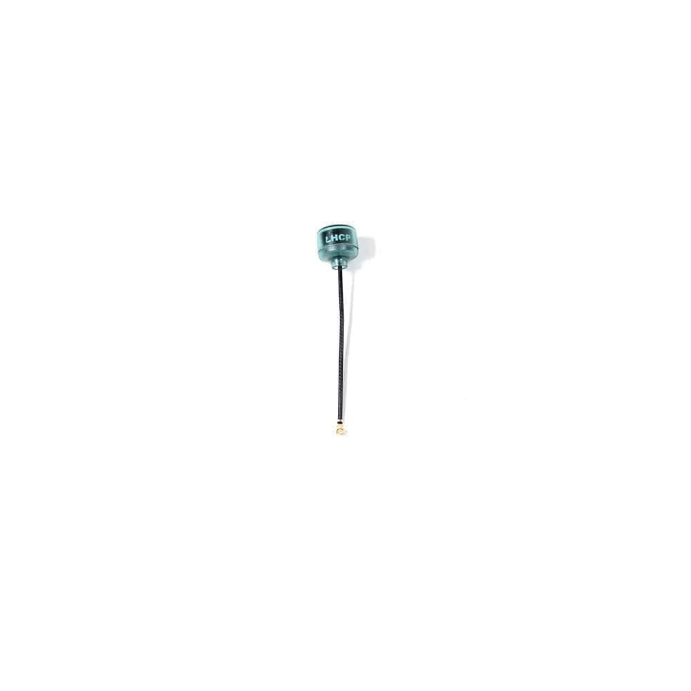 TrueRC Core 5.8GHz 85mm U.FL Antenna - Teal - Choose Your Polarization for fpv drones 1