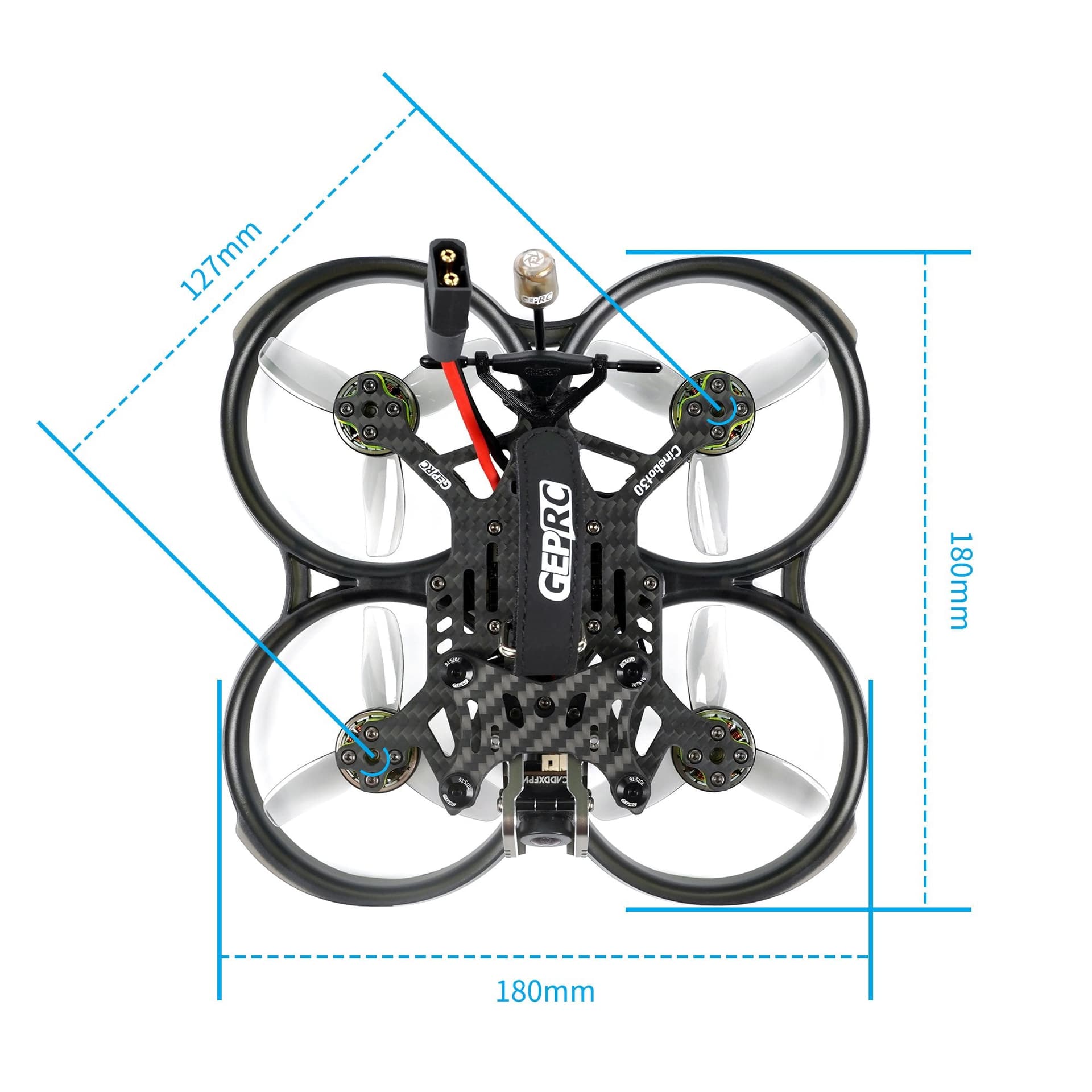 GEPRC Cinebot30 3" 6S CineWhoop Analog FPV Drone - Choose Receiver for fpv drones 6