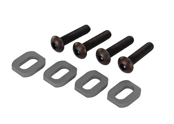 Traxxas 7759-GRAY Gray Aluminum Motor Mount Washers (4) X-Maxx XRT for fpv drones