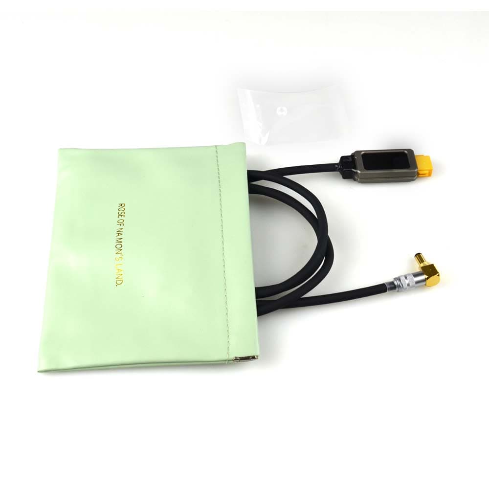 LongXL FPV Goggle Smart Power Cable - Midnight Black for fpv drones 4