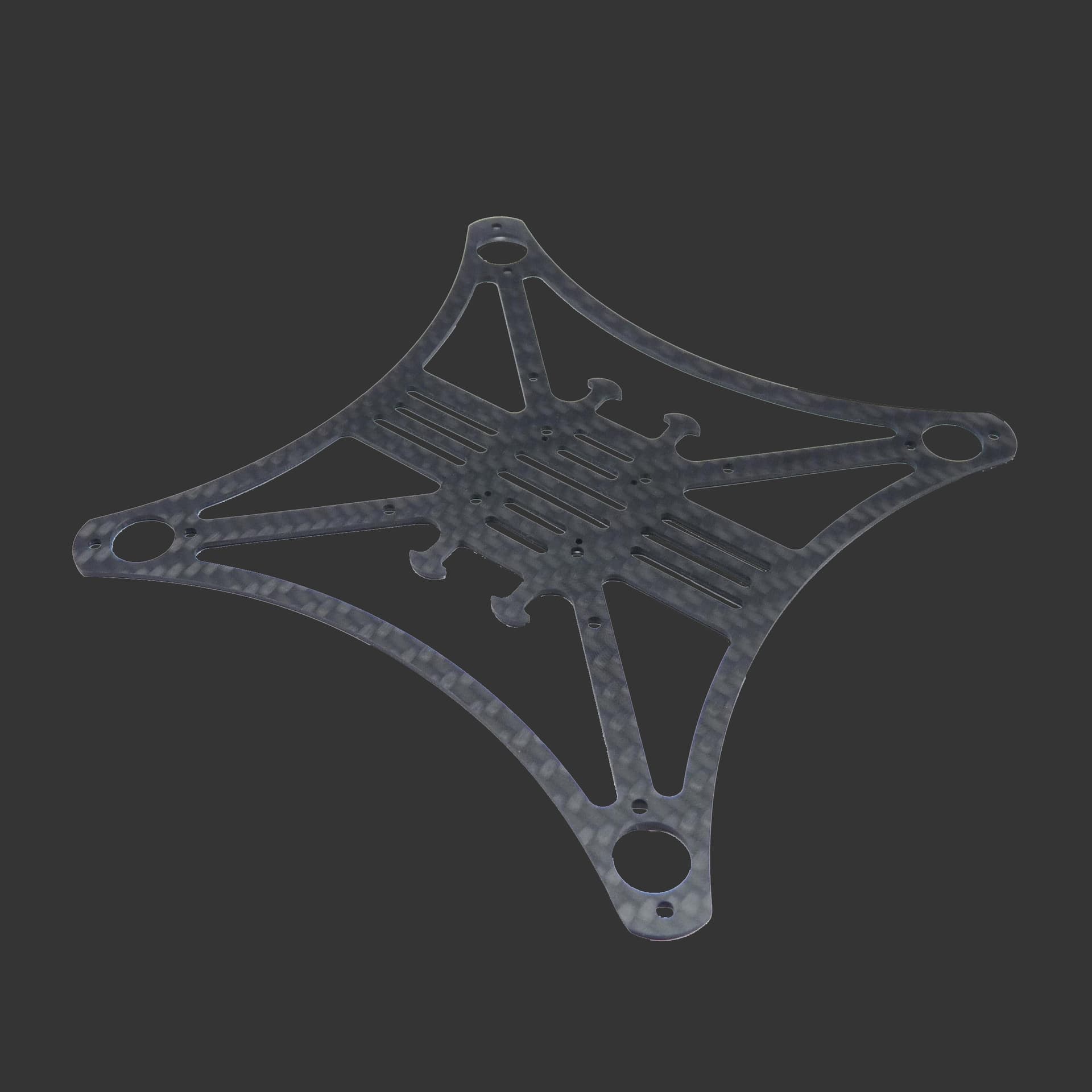 MMW 1mm main plate for Carbon Micro-X for fpv drones
