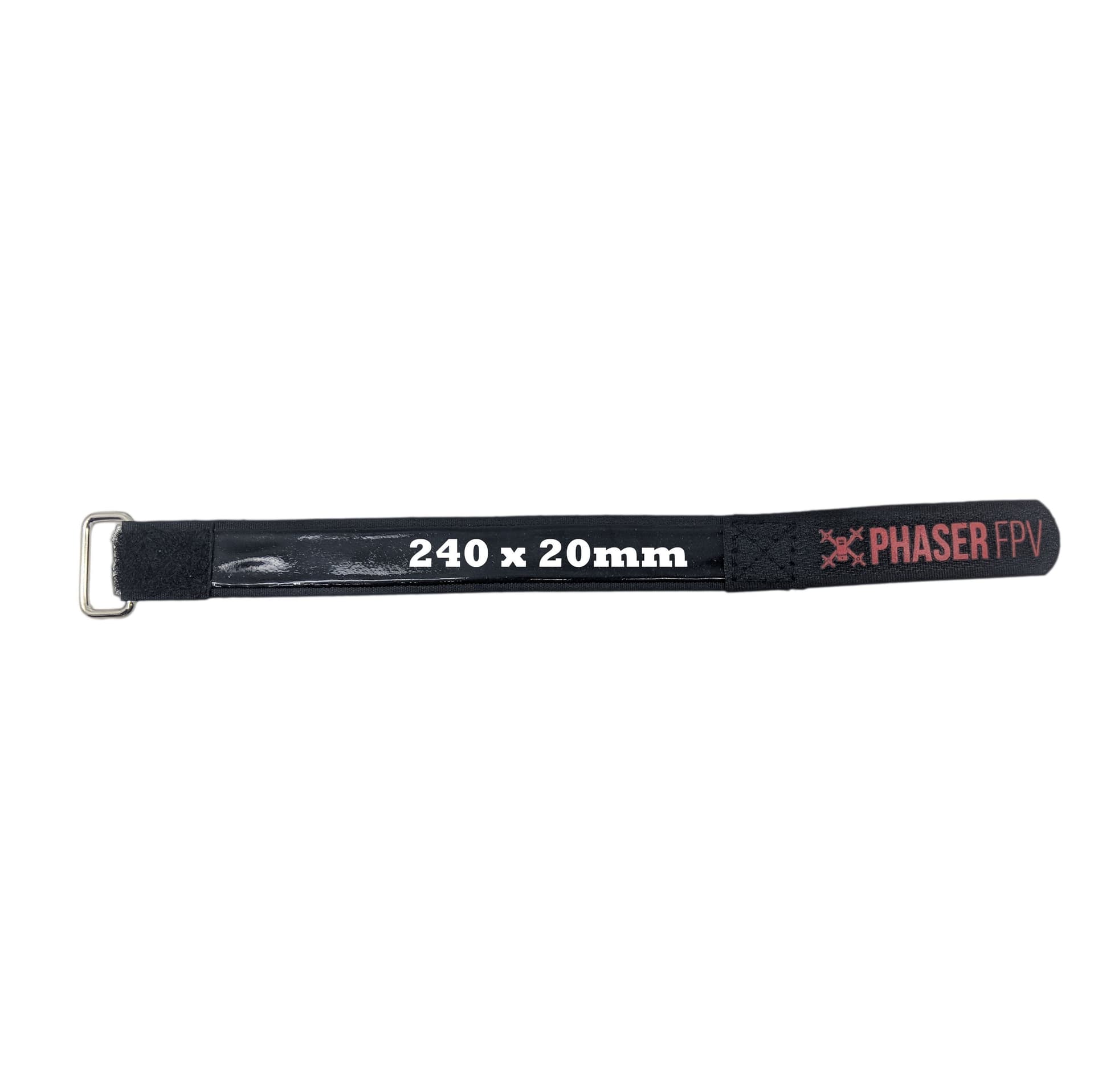 Lipo Battery Strap 240x20mm With Non-slip Coating Phaser FPV Branded for fpv drones