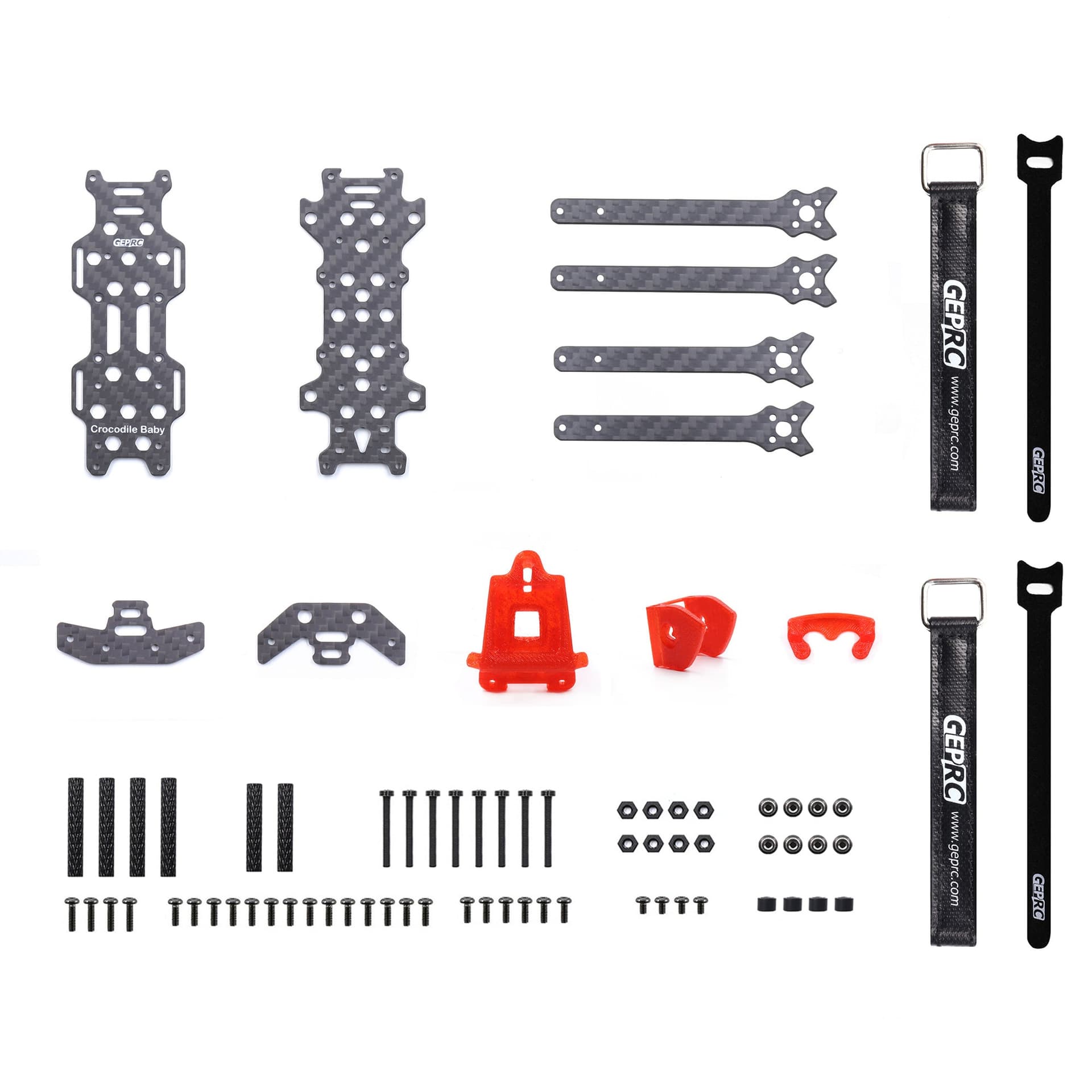 GEPRC Crocodile Baby 4" Frame (GEP-CB4) for fpv drones 8