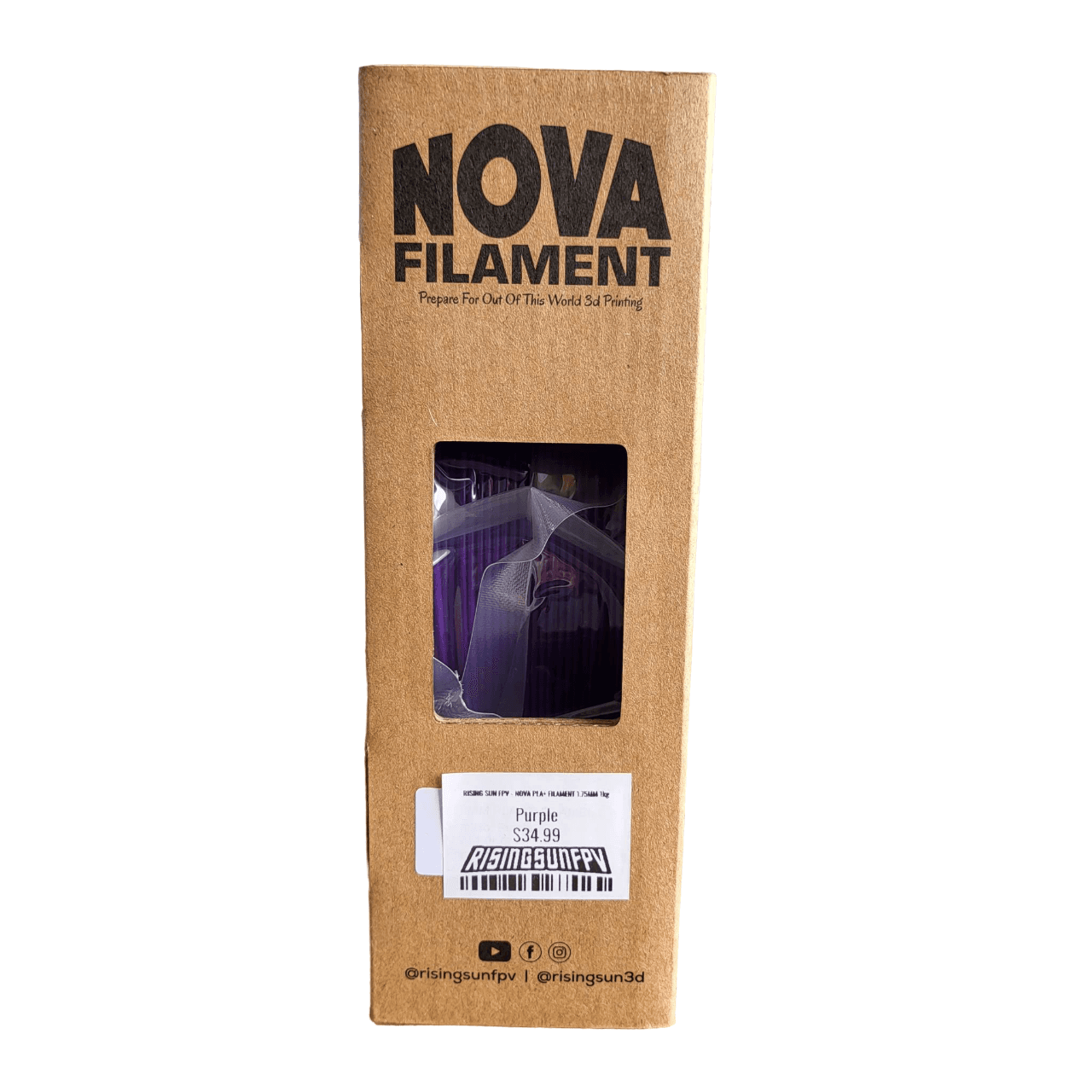 RISING SUN FPV - NOVA PETG FILAMENT 1.75MM 1kg for fpv drones 7