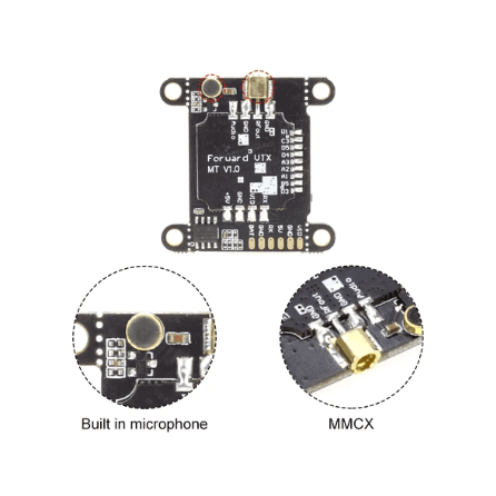 HGLRC Forward MT VTX 800mW 30.5x30.5 For FPV Racing Drone for fpv drones 11