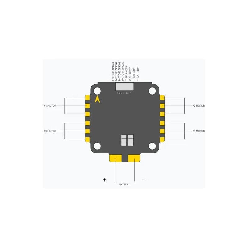 Tmotor V70A SE 4in1 ESC for fpv drones 2