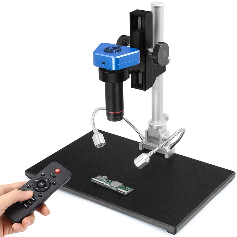 Andonstar AD1605 4K HDMI FHD Digital Microscope HDMI/USB 150X Camera Set For Phone PCB SMD CPU Soldering Watch camera Repair for fpv drones 10