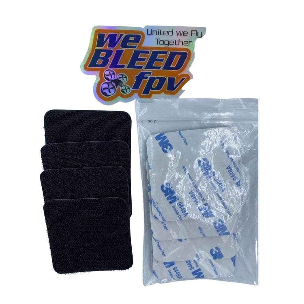 DIY - Velcro Hook/Male Side QTY 8 Per Pack for fpv drones 1