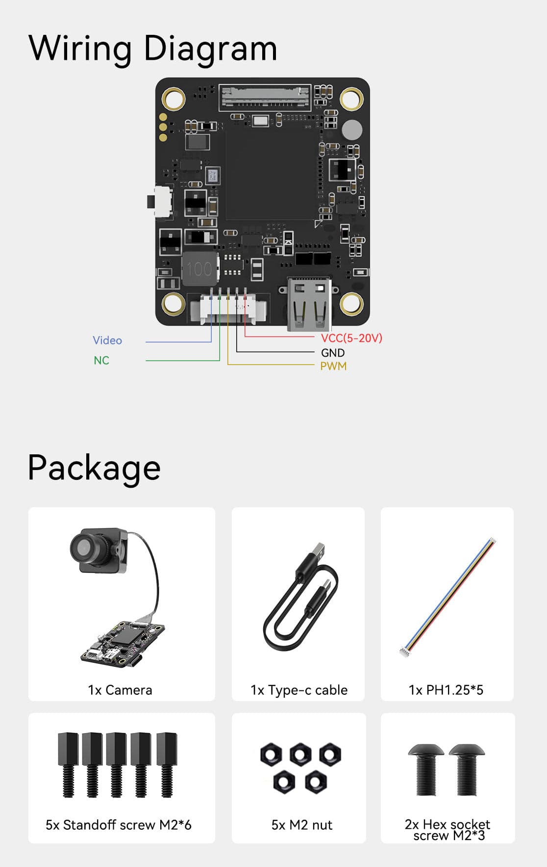 Runcam Split-H HDMI Camera for fpv drones 4