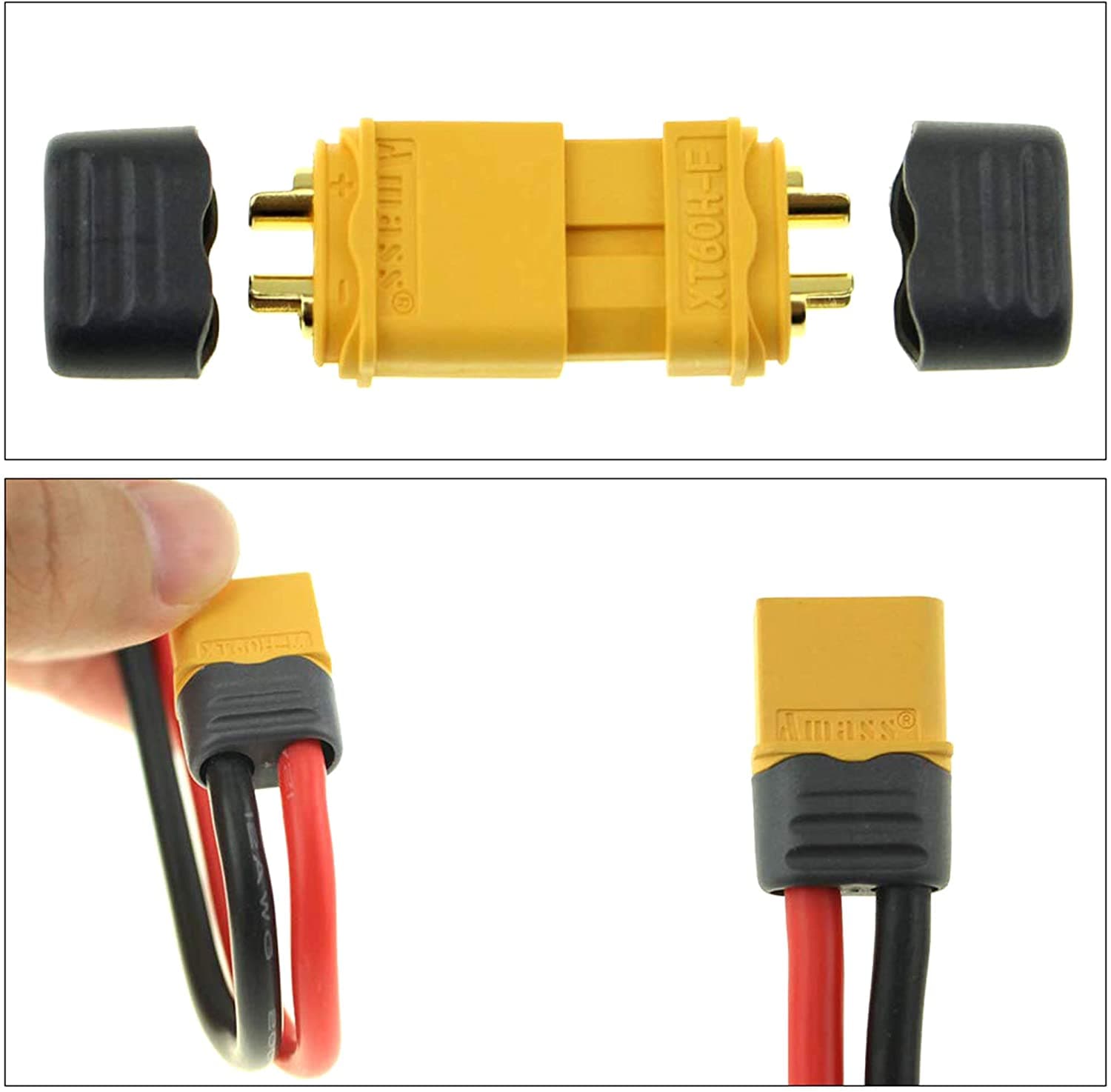 Amass XT60 Connectors for fpv drones 3
