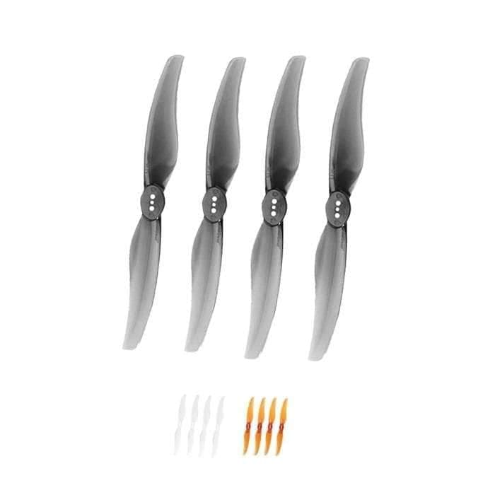 Gemfan 5126-2 / 5.1" Bi-Blade Long Range FPV Drone Props for 1.5mm Shaft T-Mounted (4 Pack) - Choose Color