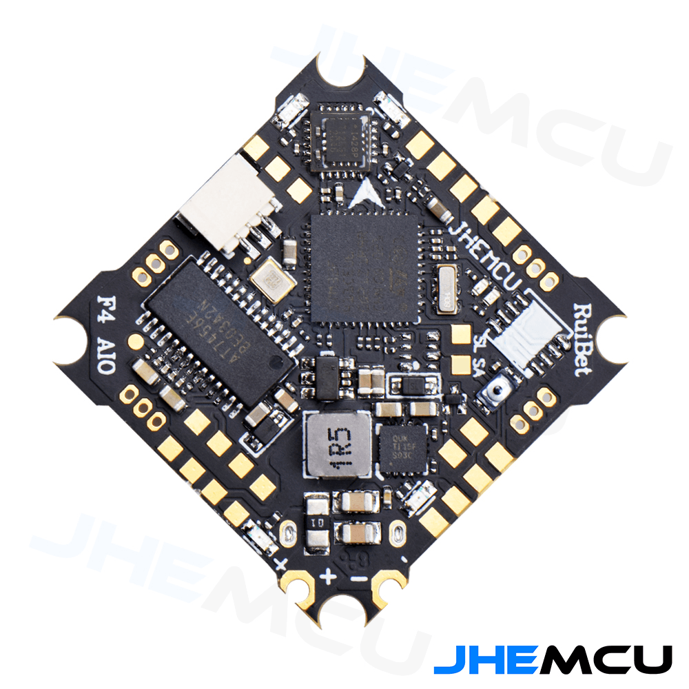 JHEMCU Ruibet F4AIO 12A ESC FPV 1-2S AIO Flight Controller OSD 5V BEC for fpv drones