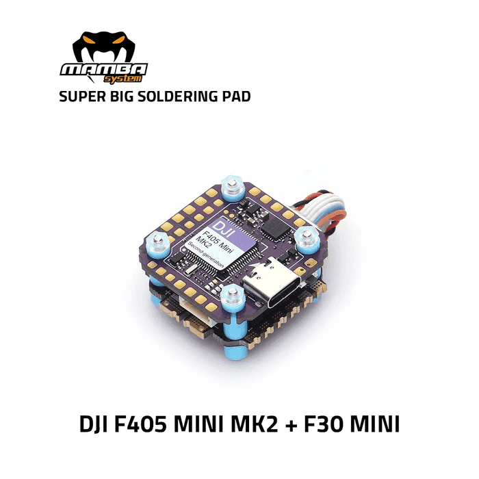 Diatone MAMBA DJI F405 Mini MK2 30A 5S 8bit Flight Controller Stack