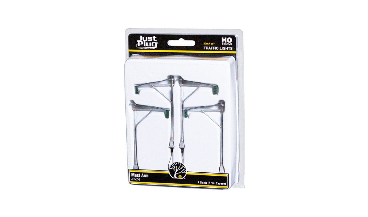 Woodland JP5666 HO Scale Mast Arm Traffic Lights for fpv drones