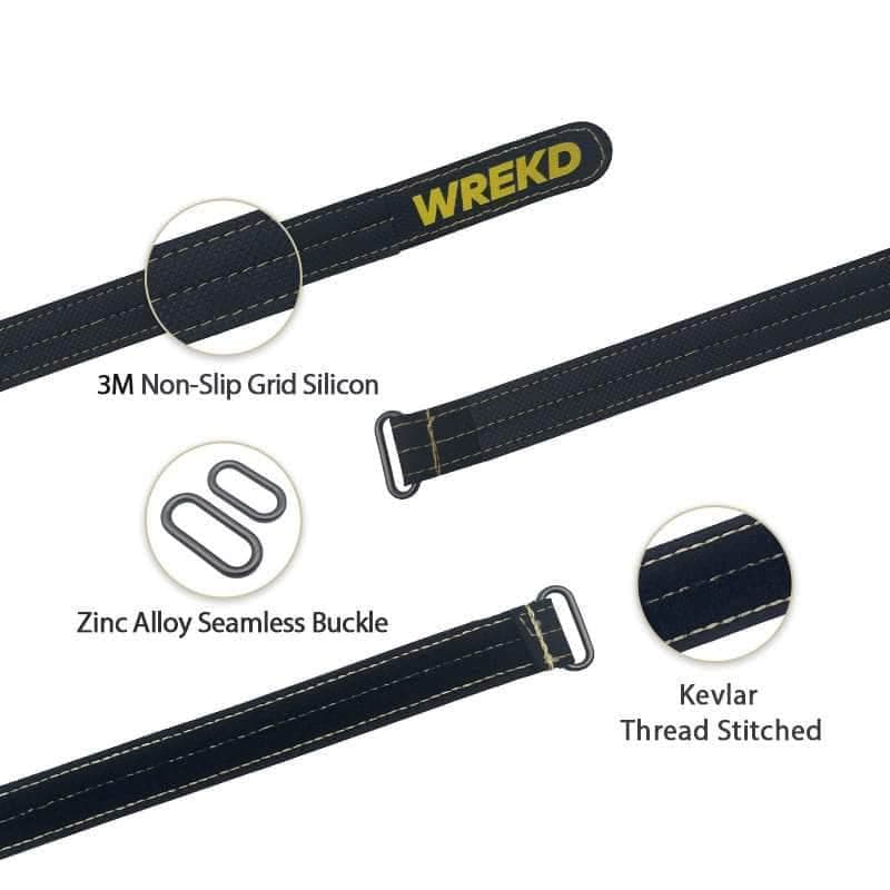 WREKD BEAST V2 Extreme Durability High-Stakes Battery Strap - Choose Size for fpv drones 4