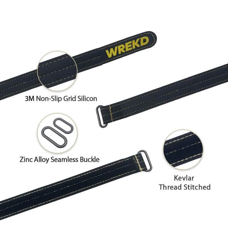 WREKD BEAST V2 Extreme Durability High-Stakes Battery Strap - Choose Size for fpv drones 4