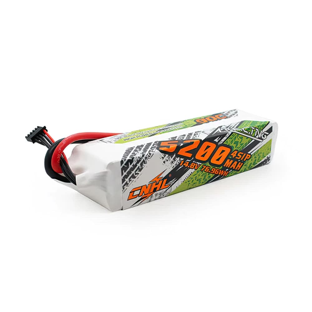 CNHL 5200mAh 4S 90C 14.8V LiPo Battery - EC5 - 3 for fpv drones 1