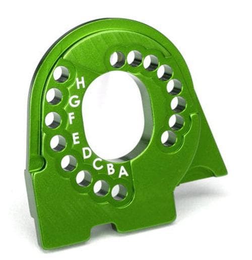 Traxxas 8290G Motor Mount Plate 6061-T6 Aluminum (Green-Anodized) TRX-4 for fpv drones