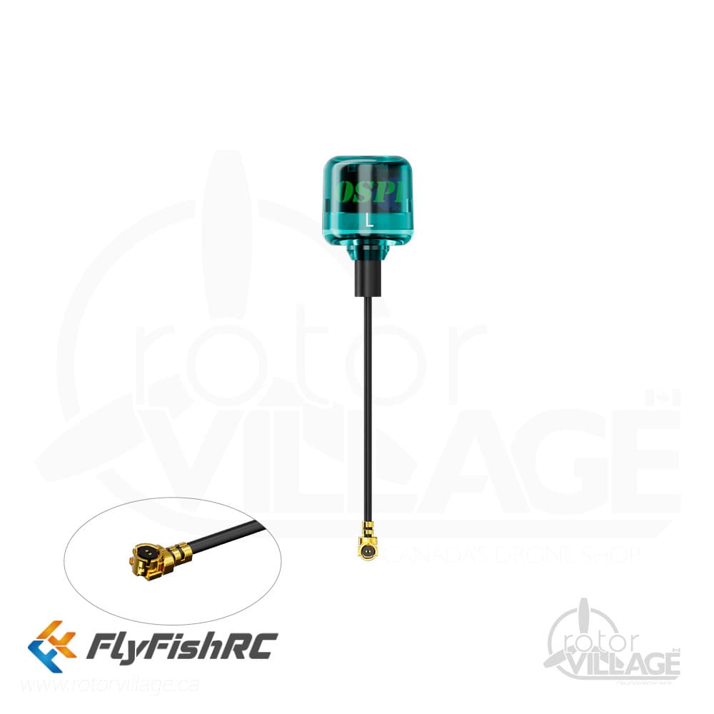 FlyFishRC Osprey 5.8Ghz 50mm UFL LHCP Stubby Antenna for fpv drones 2