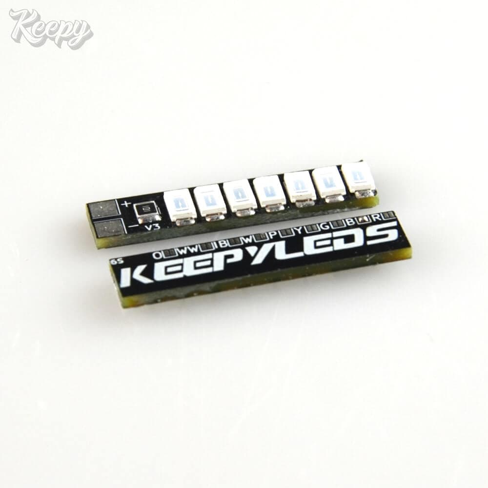 KeepyLEDs 6S LED Strip (2 stuks) - RED for fpv drones 3