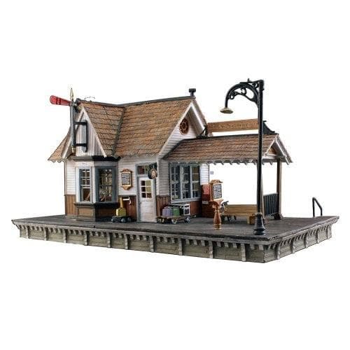 Woodland Scenics BR4942 N Scale The Depot Built-&-Ready w LED Lighting Structuer for fpv drones