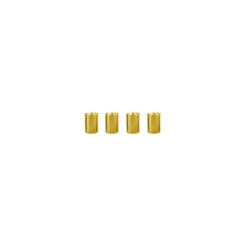 M3 Aluminium Standoffs (4 stuks) - ROND - 10mm - GOUD for fpv drones