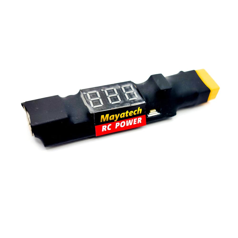 XT-60 to USB Phone Charger with Digital Battery Voltage Readout for fpv drones