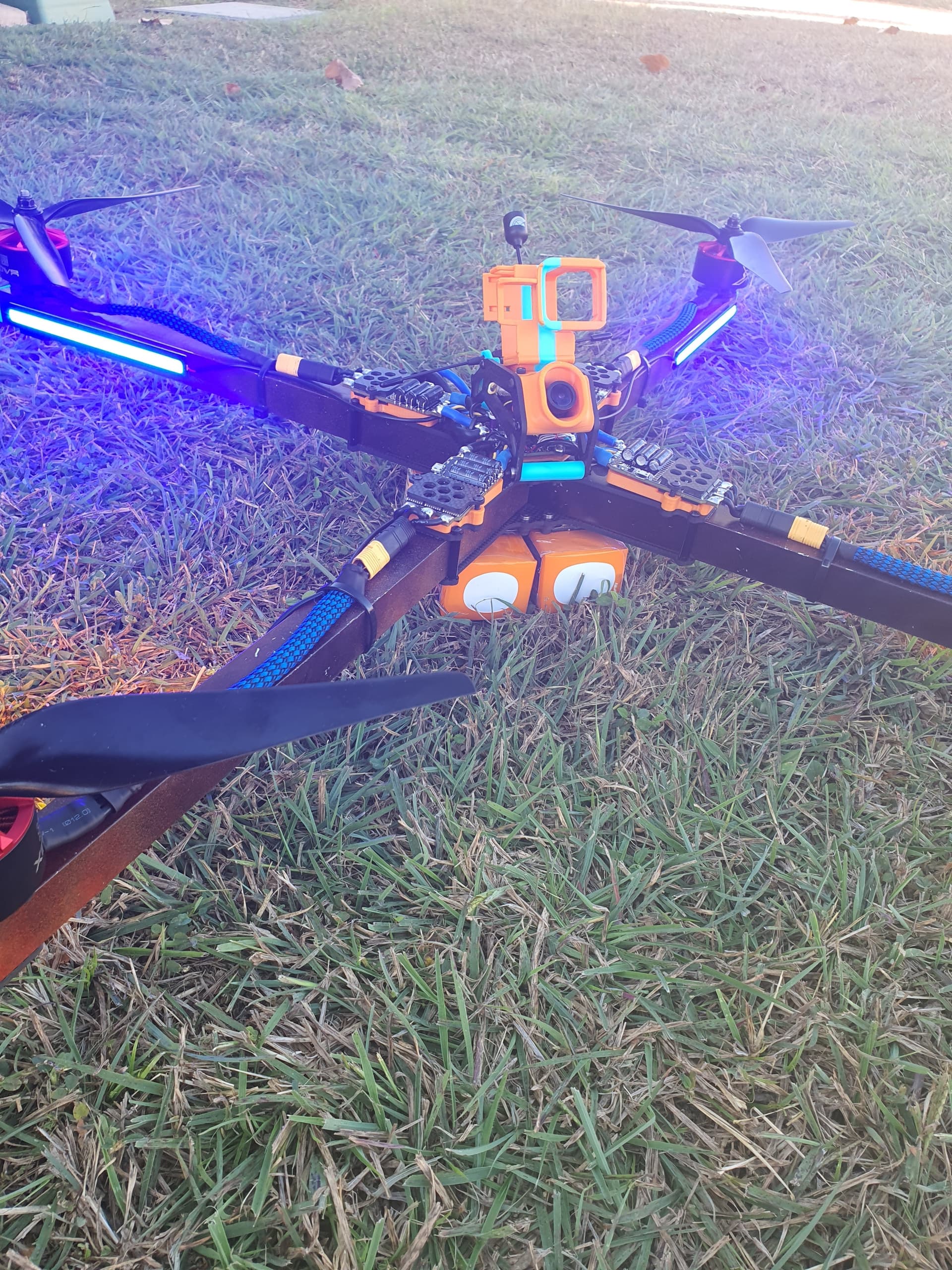 Jormungandr - Midgard Serpent  - X Class Frame Hardware/Carbon Kit for fpv drones 4