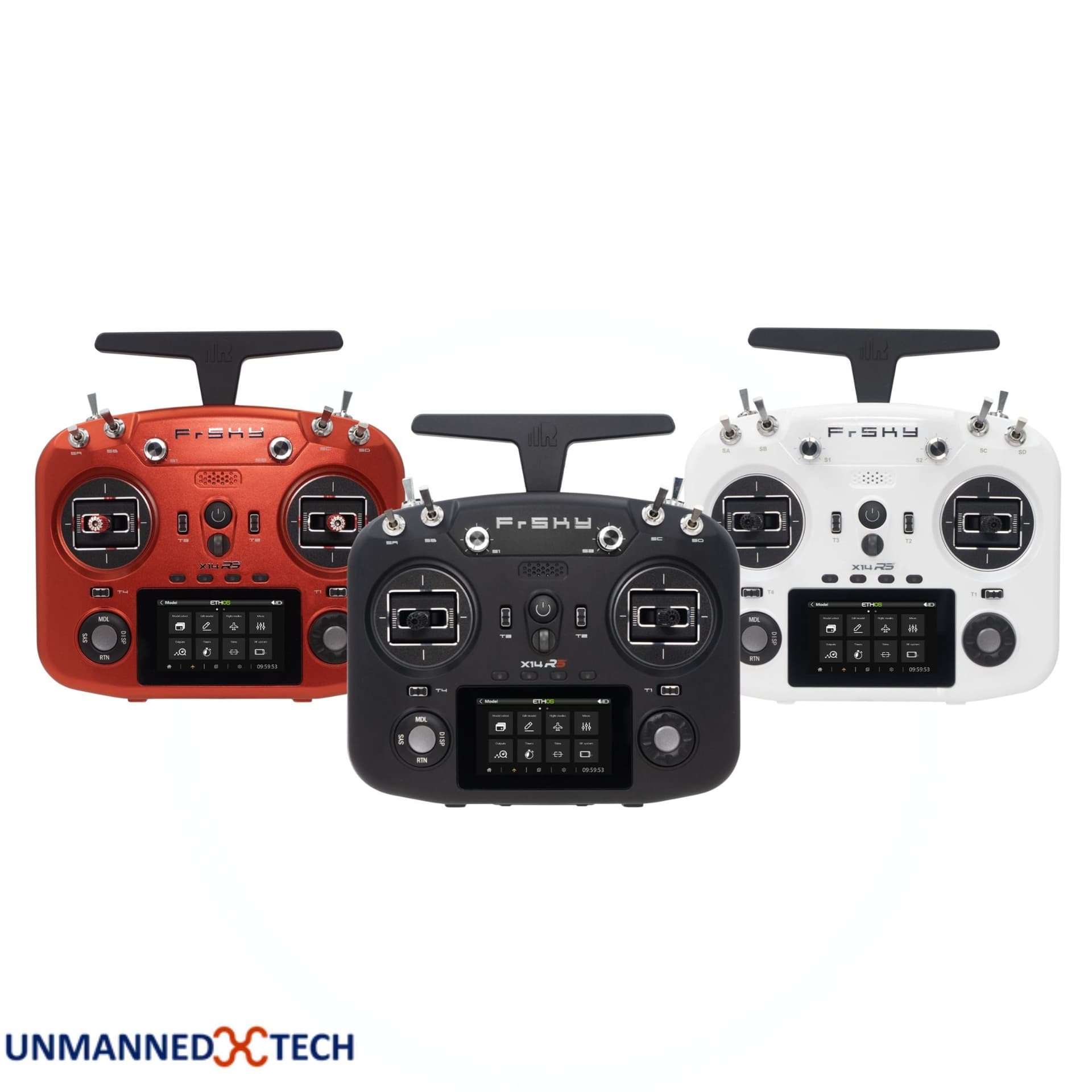 FrSky TWIN X14RS Dual-Band 2.4G/900MHz ETHOS Radio Transmitter (Mode2 LBT)