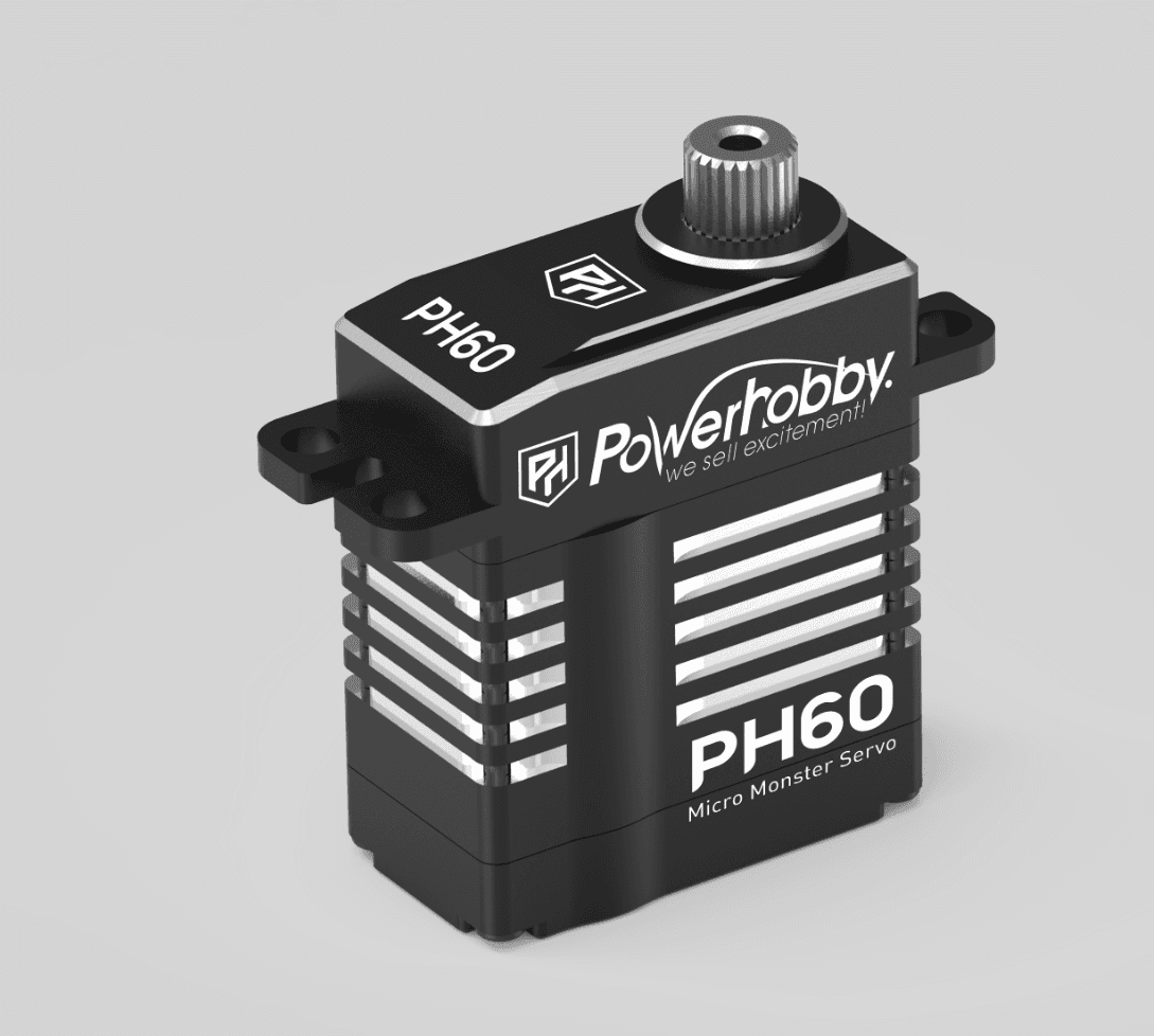 Powerhobby PH60 High Torque Digital Micro Servo 1/24 / 1/18 1/16 Arrma Grom for fpv drones 1