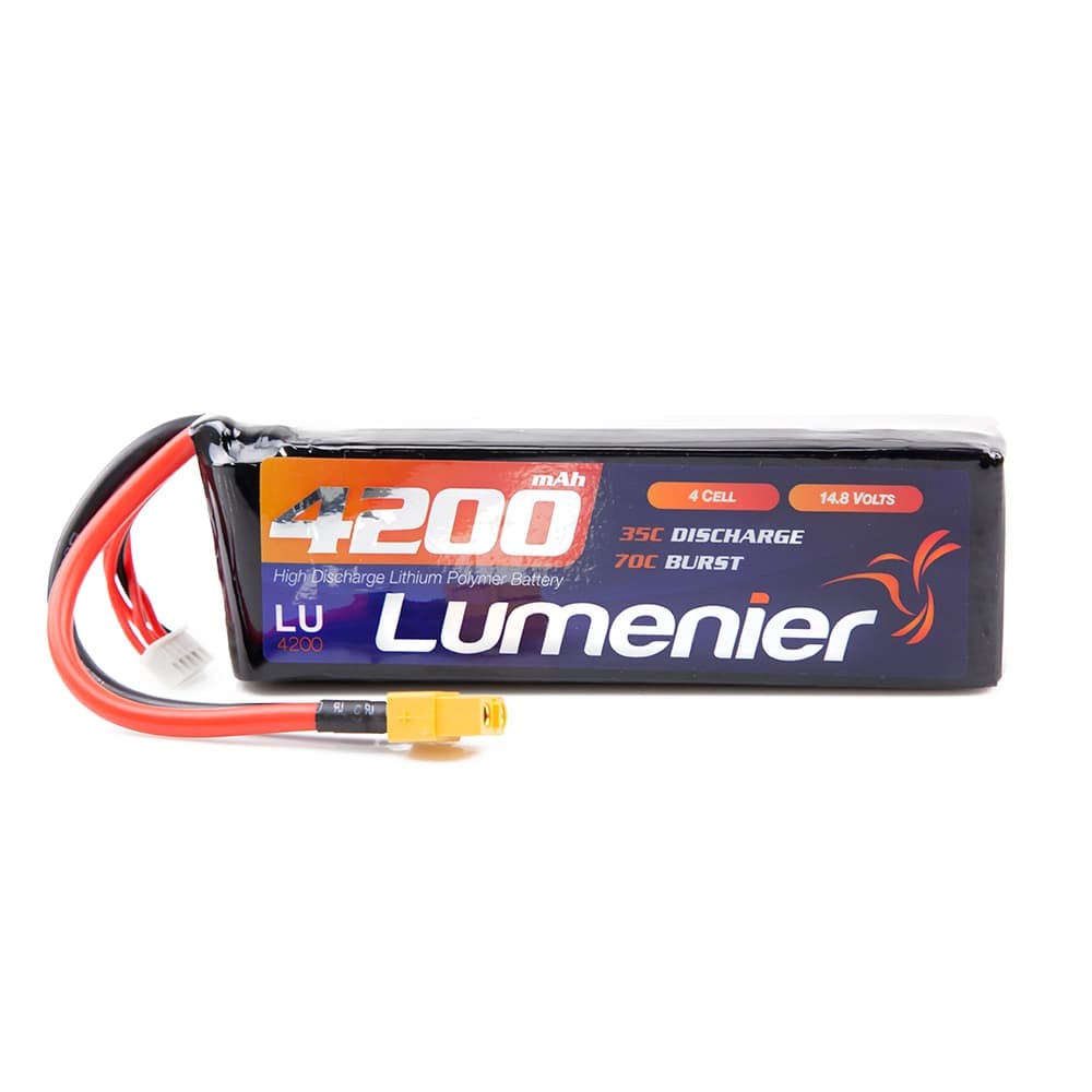 Lumenier 4200mAh 4s 35c Lipo Battery - 14.8 Volt (4 Cell) for fpv drones 3