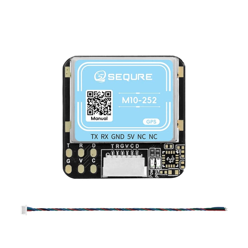 Sequre M10-252 GPS Module Small Size Fast Positioning BF INAV Ardupilot Fixed-wing Drone for fpv drones